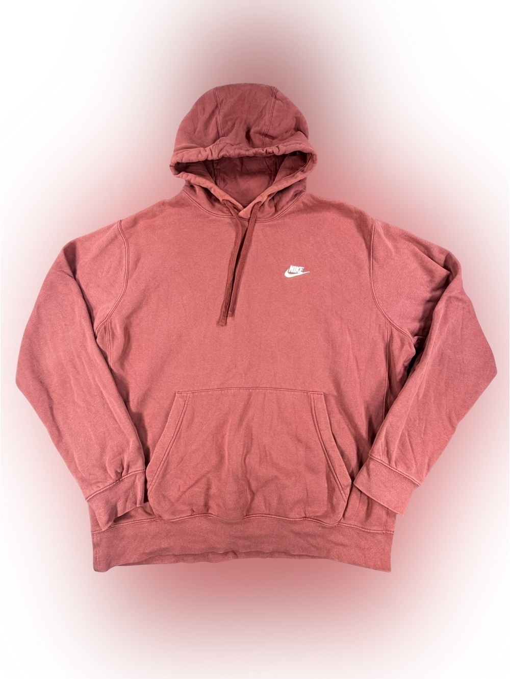 Nike Men's Dusty Rose Pullover Hoodie Size L Tall